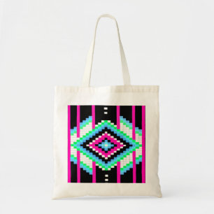 Tribal Collection Pink Budget Tote Bag