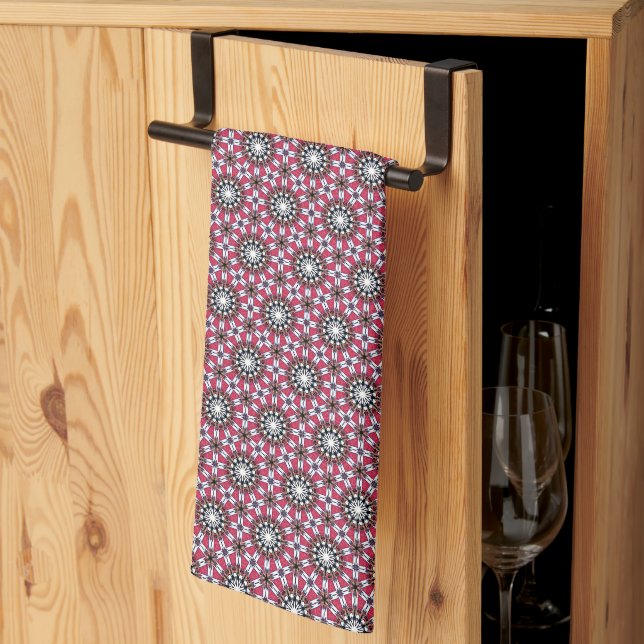 Tribal Connections  Tea Towel (Thirds Fold)