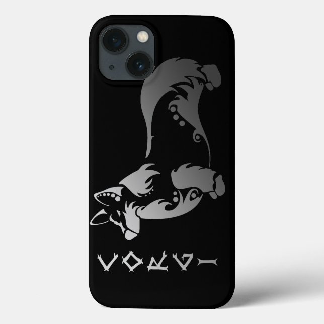 Tribal Corgi iPhone 6 Case (Back)