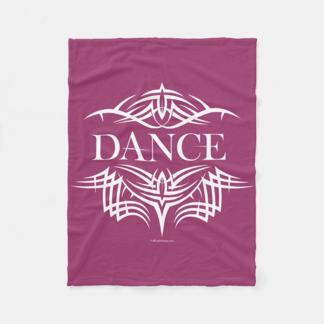 Tribal Dance Fleece Blanket (Front)
