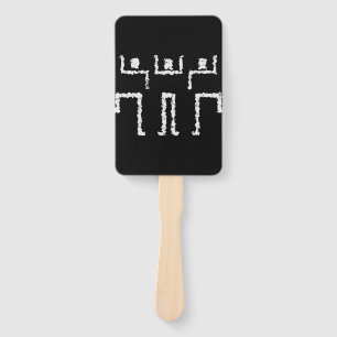 Tribal Dance Hand Fan