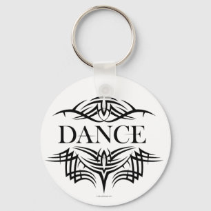 Tribal Dance (plain) Key Ring