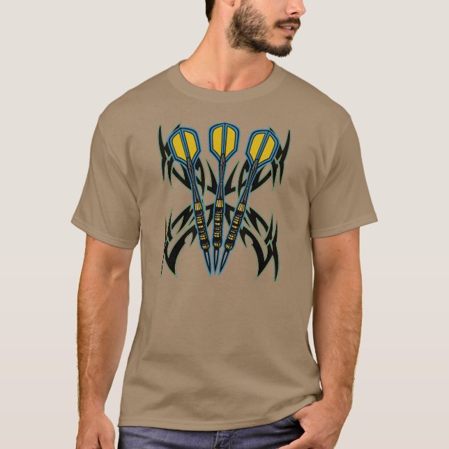 Tribal Darts T-Shirt (Front)