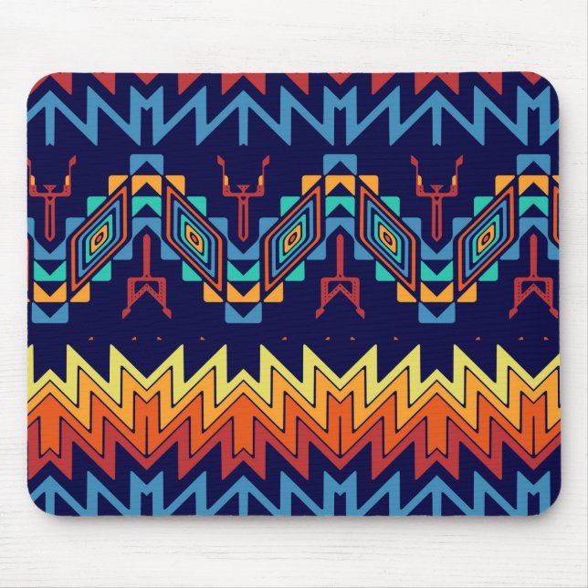 Tribal design abstract design mouse mat (Front)