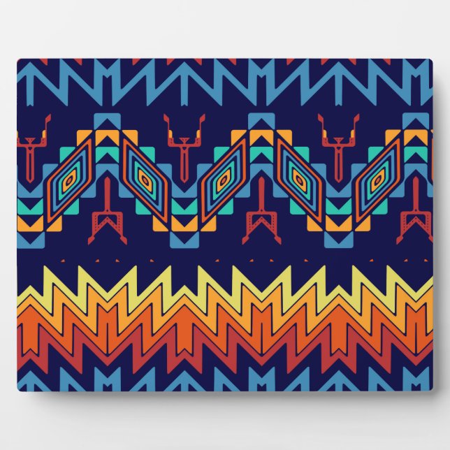 Tribal design abstract design plaque (Front)