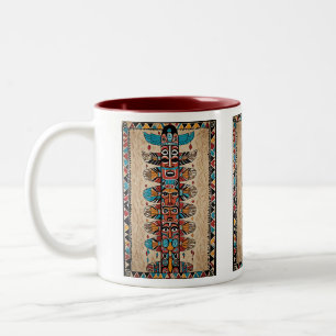 Tribal design coffee mug gift idea