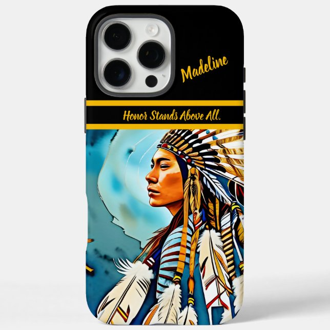 Tribal Design Fire: Native Patterns Case-Mate iPhone Case (Back)