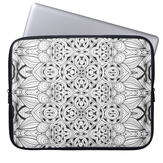 Tribal Design Laptop Sleeve (Front)
