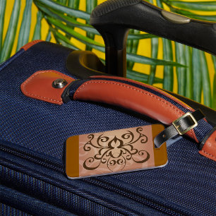 Tribal Design  Luggage Tag