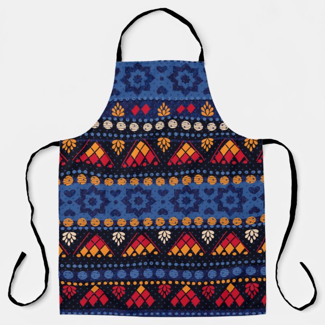 Tribal Design: Multifunctional Seamless Pattern. Apron (Front)