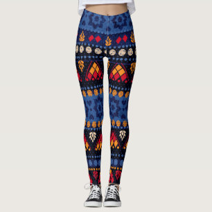 Tribal Design: Multifunctional Seamless Pattern. Leggings