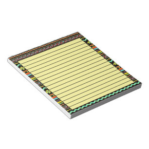 Tribal design notepad