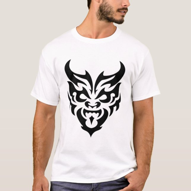 tribal devil T-Shirt (Front)