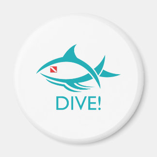 Tribal Dive Fish Magnet