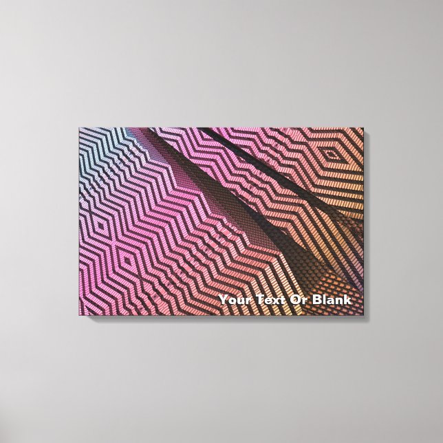 Tribal Divisions Canvas Print (Front)