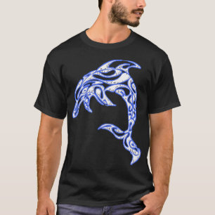 Tribal dolphin tattoo lovers T-Shirt