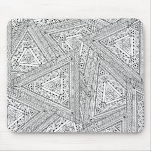 Tribal Doodle 2 Mouse Mat