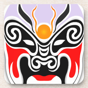 Tribal Dragon Mask Coaster
