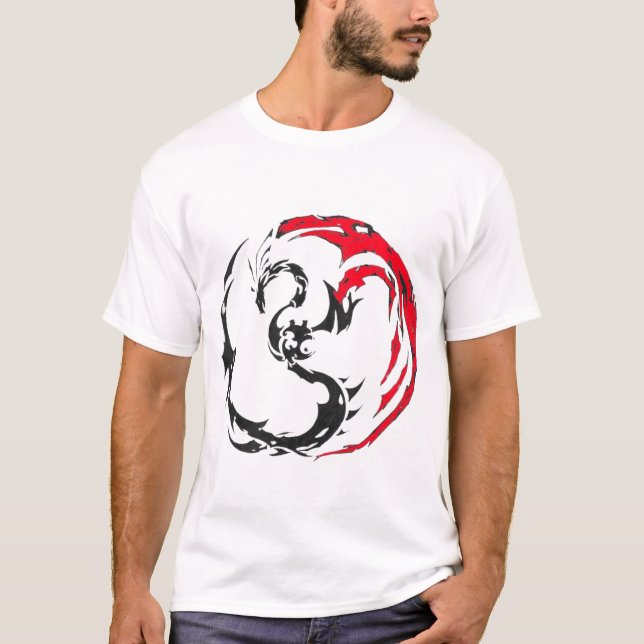 tribal dragon T-Shirt (Front)