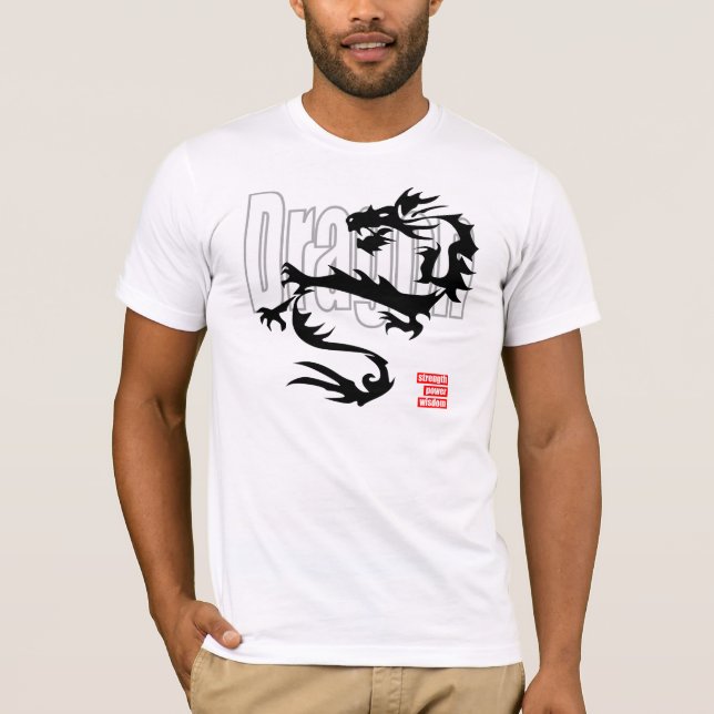 Tribal dragon T-Shirt (Front)