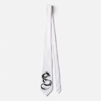 tribal dragon tie