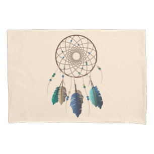 Tribal Dream Catcher Native Pillowcase