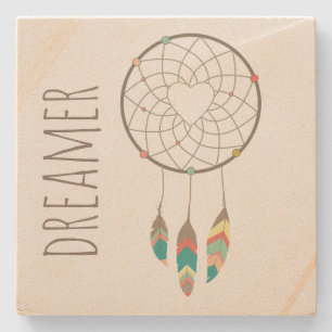 Tribal Dream Catcher Stone Coaster