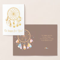 Tribal Dreamcatcher Boho Having Baby Brown