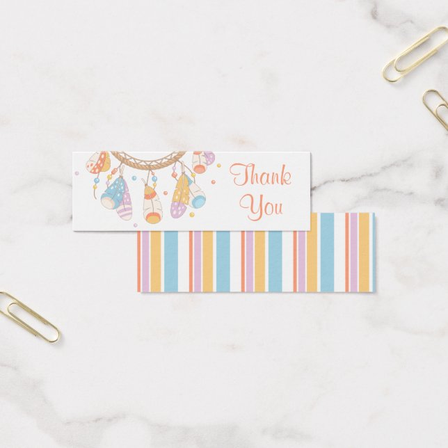 Tribal Dreamcatcher Boho Thank You (Office)