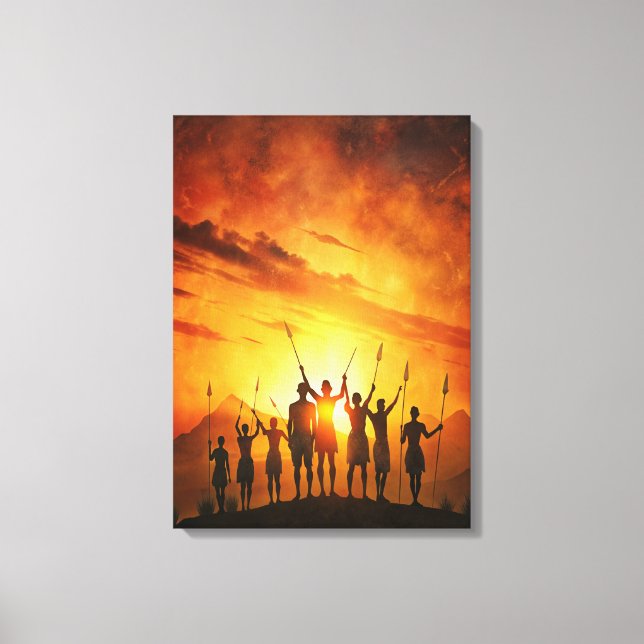 Tribal Dreams Canvas Art (Front)