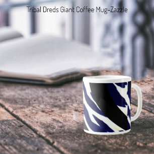 Tribal Dreds Large Coffee Mug