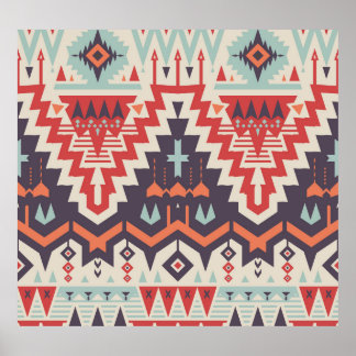 Tribal Elegance: Geometric Ethnic Print