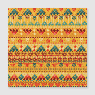 Tribal elements, versatile seamless pattern.