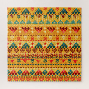 Tribal elements, versatile seamless pattern. jigsaw puzzle