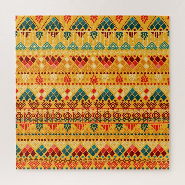 Tribal elements, versatile seamless pattern. jigsaw puzzle (Vertical)