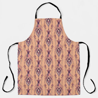 Tribal Ethnic: Aztec Mexican Seamless Vintage Apron
