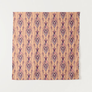 Tribal Ethnic: Aztec Mexican Seamless Vintage Tapestry