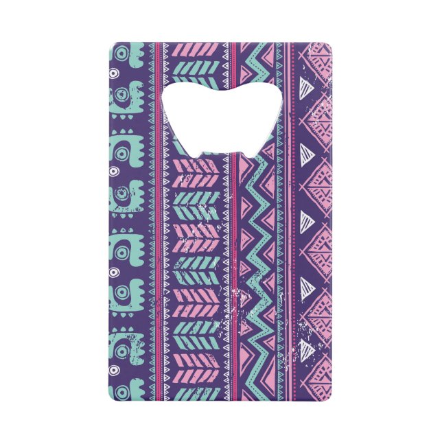 Tribal Ethnic: Colourful Seamless Pattern. (Front)