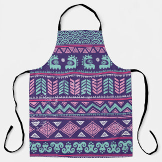 Tribal Ethnic: Colourful Seamless Pattern. Apron