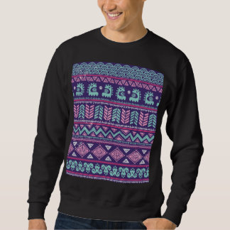 Tribal Ethnic: Colourful Seamless Pattern. Sweatshirt