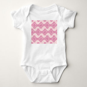Tribal ethnic: decorative vintage abstract. baby bodysuit