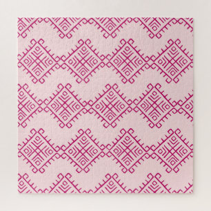 Tribal ethnic: decorative vintage abstract. jigsaw puzzle