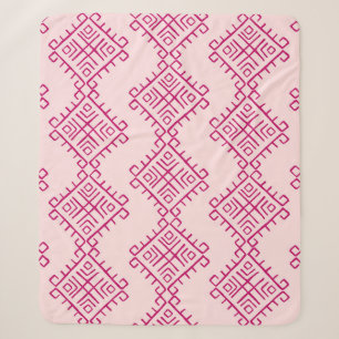 Tribal ethnic: decorative vintage abstract. sherpa blanket