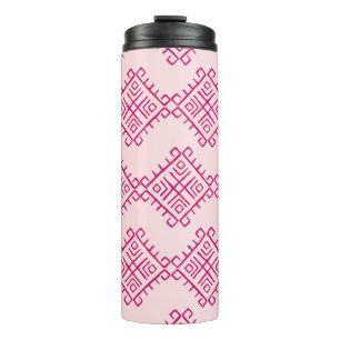 Tribal ethnic: decorative vintage abstract. thermal tumbler