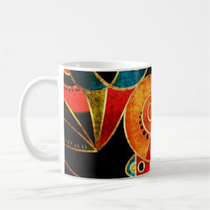 Tribal Ethnic Geometrical Bright Pattern. Coffee Mug