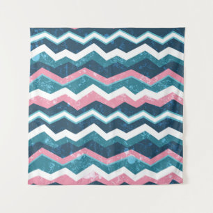 Tribal ethnic hand drawn seamless pattern tapestry