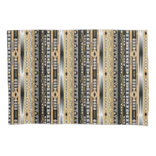 Tribal , ethnic, ornament pillowcase