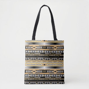 Tribal , ethnic, ornament tote bag