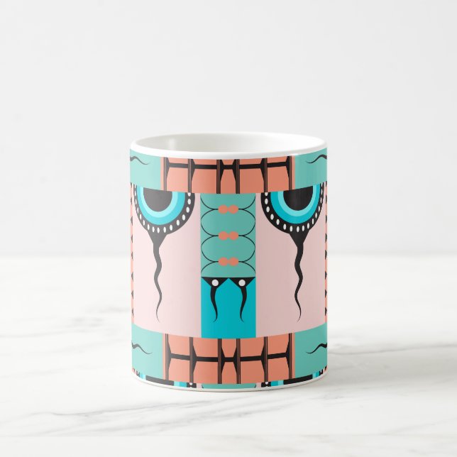 Tribal Ethnic Pattern Coffee Mug (Center)