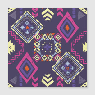 Tribal ethnic, primitive geometric background.